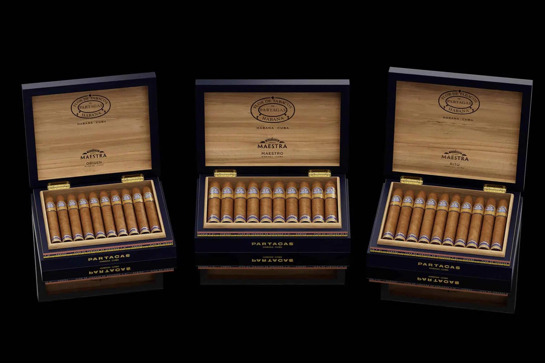 Partagás Línea Maestra новые кубинские сигары Habanos 