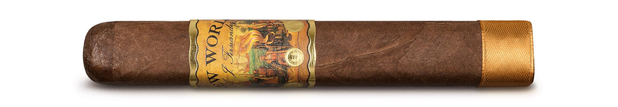 Сигара №7 2023 года по версии Cigarjournal A.J. FERNANDEZ NEW WORLD DORADO ROBUSTO