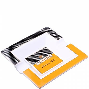 Пепельница Tom River Cohiba керамика две сигары