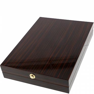 Хьюмидор дорожный Adorini Ebenholz, 15 сигар, эбеновый