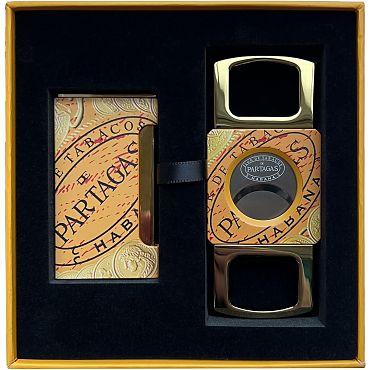 Набор PARTAGAS гильотина и зажигалка