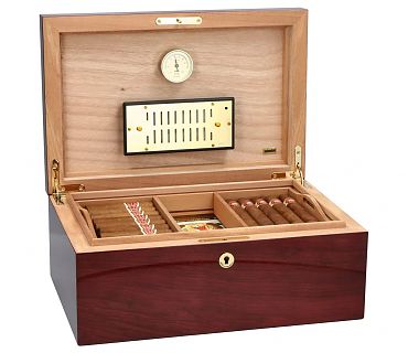 Хьюмидор Adorini Santiago L Deluxe, 150 сигар, коричневый