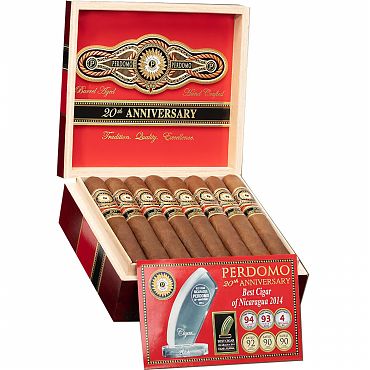 Perdomo 20th Anniversary Sun Grown Gordo R556
