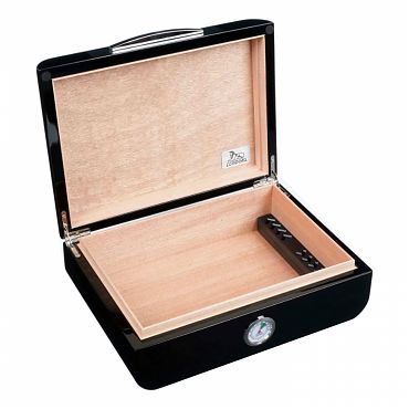 Хьюмидор Lubinski Q240 Черный глянец