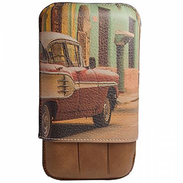 Футляр STREET OF HAVANA WHISKEY на 3 сигары