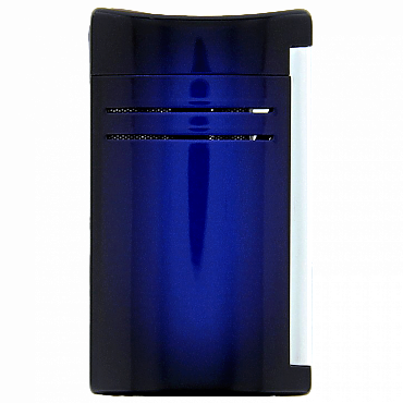 Зажигалка Dupont Maxijet Midnight Blue турбо, лак и хром