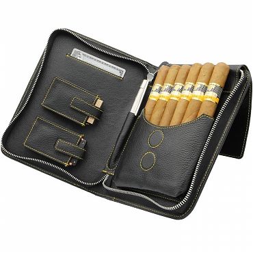 Сумка Аdorini Cigar Bag Real Leather Yellow Yarn, кожа