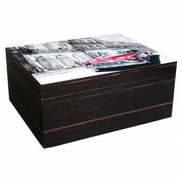 Хьюмидор Gentili SVH-50 Эбеновое дерево 50 сигар