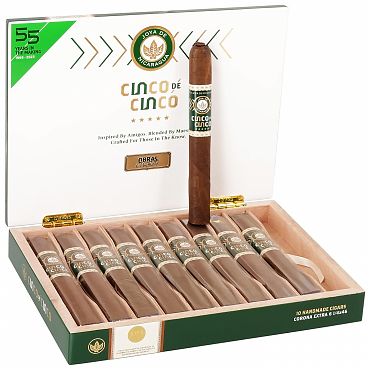 Joya De Nicaragua Obras Maestras Cinco de Cinco Corona Extra