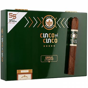 Joya De Nicaragua Obras Maestras Cinco de Cinco Corona Extra