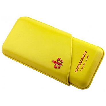 Футляр MONTECRISTO YELLOW на 3 сигары