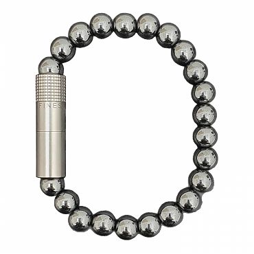 Браслет с пробойником для сигар SOLO STEEL HEMATITE 8mm