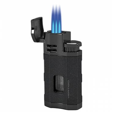 Зажигалка Vertigo Envoy Black Crackle