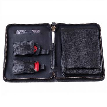 Черный футляр P&A на 6 сигар C251-Black