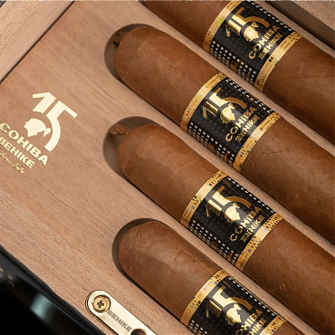 COHIBA BEHIKE 15 ANIVERSARIO SELECCION набор 4 Сигары
