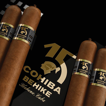 COHIBA BEHIKE 15 ANIVERSARIO SELECCION набор 4 Сигары