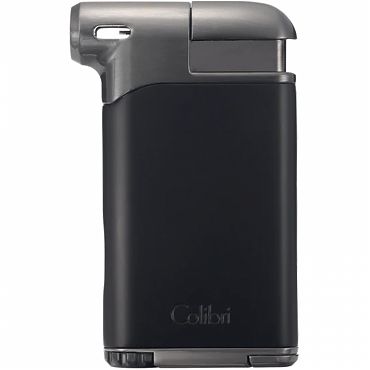 Зажигалка Colibri Pacific черный-оружейная сталь LI400С7