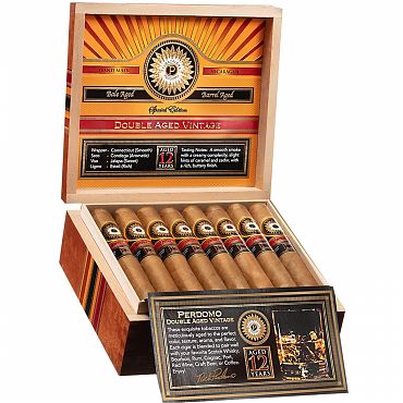 Perdomo Double Aged 12 Years Vintage Connecticut Gordo Extra