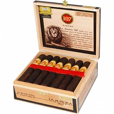 Lа Aurora 107 Maduro Robusto