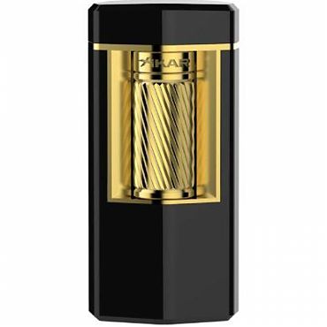 Зажигалка Xikar 600 Meridian BKGD Black Gold