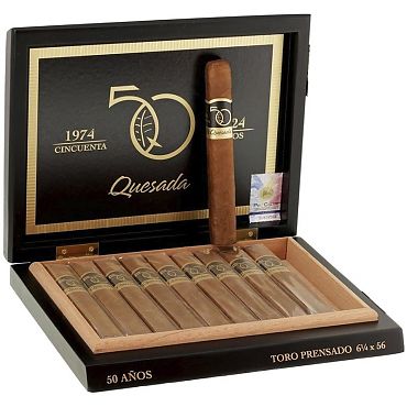 Quesada 50th Anniversary Toro Prensado