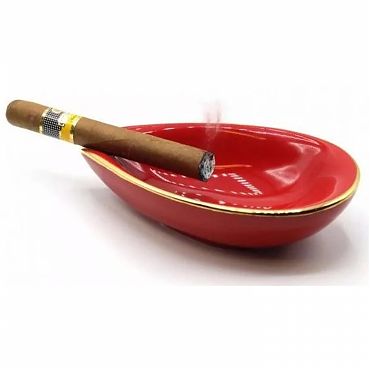 Пепельница Adorini Ashtray Leaf Red, 14405