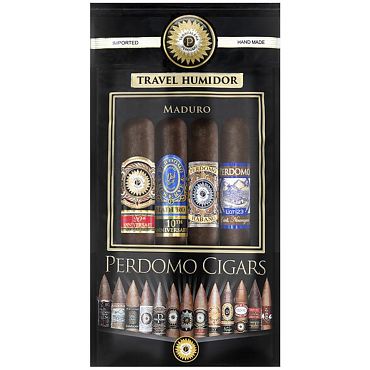 Perdomo Humidified Travel Bags Epicure Maduro