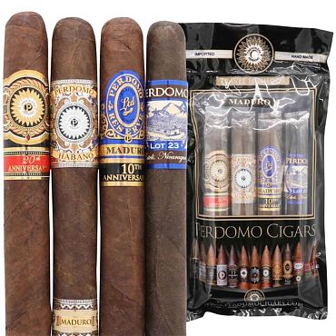 Perdomo Humidified Travel Bags Epicure Maduro