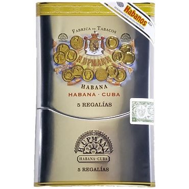 H.Upmann Regalias металл портсигар
