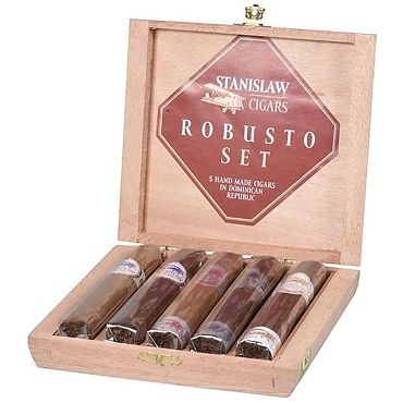 Stanislaw Robusto Set набор 5 сигар